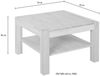 VOGL Möbelfabrik Couchtisch Toronto, in 2 Größen, mit Ablageboden, teilmassiv, Höhe 46 cm, Made in Germany Bild 4