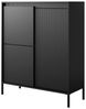 MOEBLO Kommode Rifaro A 3D (geriffelte-Fronten, Sideboard Wohnzimmer Kommode Schlafzimmer Komodenschrank Highboard, Push-to-open-Öffnung), (BxHxT):103x123x39 cm Bild 3