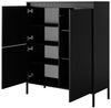 MOEBLO Kommode Rifaro A 3D (geriffelte-Fronten, Sideboard Wohnzimmer Kommode Schlafzimmer Komodenschrank Highboard, Push-to-open-Öffnung), (BxHxT):103x123x39 cm Bild 4