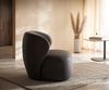Loungesessel Pulo 80x80 cm Mikrofaser Anthrazit Vintage Bild 4