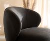 Loungesessel Pulo 80x80 cm Mikrofaser Anthrazit Vintage Bild 5