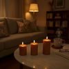 Relaxdays LED Kerzen 3er Set Bild 2