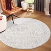 Carpet City Teppich LOUNGE 0638, rund, Höhe: 15 mm, Kurzflor-Teppich Modern, Hoch-Tief-Struktur, Wohnzimmer, Schlafzimmer Bild 5