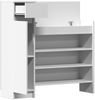vidaXL Schuhschrank Weiß 100,5x28x100 cm Holzwerkstoff 840422 Bild 5