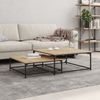 Couchtische, Sofatische 2 Stk. Sonoma-Eiche Holzwerkstoff Bild 2