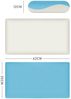 ROYGBIV Nackenstützkissen Memory Foam Kissen, Orthopädisches Kissen, 12cm Kopfkissen OEKO-TEX®, Ruckenschlafer, Bauchschlafer, Seitenschlafer, für Allergiker geeignet Bild 2