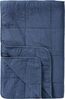 Decke Quilt Tagesdecke Überwurf Wohndecke Indigo Blau 180x130cm Laursen 6208-87 Bild 4