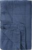 Decke Quilt Tagesdecke Überwurf Wohndecke Indigo Blau 180x130cm Laursen 6208-87 Bild 5