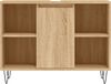 vidaXL Badschrank Sonoma-Eiche 80x33x60 cm Holzwerkstoff 831631 Bild 5