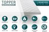 KAWOLA Topper SOLO Viscoelastischer Schaum 200x200cm Bild 4
