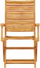 vidaXL Klapp Bistro Set 3 pcs Braun Massivholz Akazie 3375697 Bild 5
