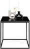 Moderner Beistelltisch LEVEN schwarz ca. 45x45x45cm Bild 5