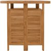 Bartisch Lucca faltbar Teak Massivholz von Teako Design Bild 4