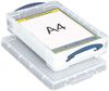 Really Useful Box Aufbewahrungsbox BxTxH 395x255x88mm 4l PP transparen Bild 4