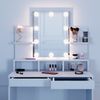 Schminktisch Ania Weiß 80 cm mit LED Beleuchtung Vicco Bild 5