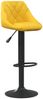 vidaXL Barhocker 2 Stk. Senfgelb Samt 335356 Bild 3
