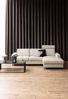 Couchtisch >Strington< in schwarz, Glas, MDF, Stahl - 120x40x60cm (BxHxT) Bild 5