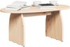 vidaXL Couchtisch Braun 80 x 40 x 35 cm Massives Kiefernholz 873532 Bild 3
