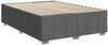vidaXL Boxspringbett mit Matratze Dunkelgrau 140x200 cm Stoff 3285478 Bild 5