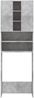 vidaXL Waschmaschinenschrank Betongrau 64 x 25,5 x 190 cm [808426] Bild 3