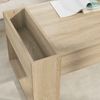 vidaXL Couchtisch Sonoma-Eiche 110 x 50 x 41 cm Holzwerkstoff 8000158 Bild 4