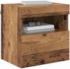 vidaXL TV-Wandregale 2 pcs Altholz 40 x 30 x 40 cm Holzwerkstoff 882972 Bild 3
