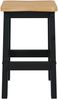 VidaXL Hoher Barhocker EKAI 2 pcs Schwarz 40 x 29 x 63 cm 42037015 Bild 4
