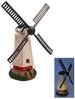 Solar-Windmühle 50cm LED Windrad Beleuchtung Garten Leuchte Landhaus Gartendeko Bild 3