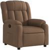 vidaXL Relaxsessel Braun Stoff 373578 Bild 2