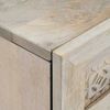 vidaXL Sideboard Weiß 60 x 33 x 75 cm massives Mangoholz 4018119 Bild 5