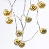 MARELIDA LED-Lichterkette LED Lichterkette 20 Kugeln Metallbälle orientalisch marokkanisch, 20-flammig Bild 2