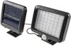 LED Solar Wandleuchte m. Bewegungsmelder 300lm, 6000K, Akku, externe Solarzelle Bild 4