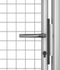 vidaXL Gartentor verzinkter Stahl 100 x 175 cm Silber 144759 Bild 4