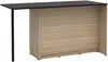 Vente-unique - TUNORI Küchenmöbel Holz, Platte SchwarzBeige - B 70 cm x H 90,5 cm x L 169,8 cm Bild 4