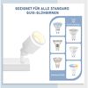 Nettlife Deckenstrahler Schwarz GU10 Schwenkbar Modern Innen Metall Deckenspots Deckenleuchte, Schwenkbar, ohne Leuchtmittel, Deckenspots für Flur Wohnzimmer Küche Schlafzimmer Bild 3