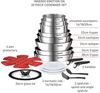 Tefal Topf-Set Tefal Ingenio Emotion L897SJ04 20-teiliges Kochgeschirrset, (20-tlg) Bild 3