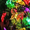 Salcar LED Solarleuchte LED Solarleuchten Außen Schmetterlinge Solarlicht Weihnachtsdeko 10m Bunt Bild 3