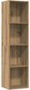 vidaXL Bücherregal/TV-Schrank Artisan-Eiche 36x30x143 cm Holzwerkstoff 855813 Bild 2