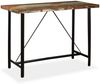 vidaXL 7-tlg. Bar-Set Altholz Massiv, Echtleder und Canvas 275147 Bild 2
