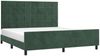 vidaXL Bettgestell ohne Matratze Dunkelgrün 160x200 cm Samt 3125766 Bild 3