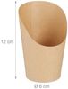 relaxdays Einwegbecher 200x Kraftpapier Becher, Papier Bild 4