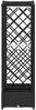 vidaXL Hochbeet mit Rankgitter und Dach Schwarz 169 x 40 x 123 cm PP 42032528 Bild 5