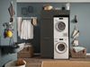 Wäscheschrank Laundry / Laundreezy, Holzwerkstoff, Anthrazit, 50 x 162 x 68 cm Bild 4
