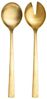 Intirilife Salatbesteck (Set, 2-tlg, Set), Salatbesteck Set Edelstahl 2-teilig mit Salatgabel Servierlöffel Bild 4