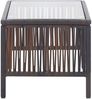 vidaXL 4-tlg. Garten-Lounge-Set mit Auflage Poly Rattan Braun 46435 Bild 5