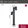Paulmann 94825 LED Pollerleuchte Kimu 2-flammig insektenfreundlich IP44 2200K Bild 5