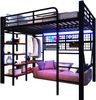 Hausbett 207x97x174 als Einzel mit 2 Schubladen und Doppelfenster, Massivholz, stabile Konstruktion, weiß Bild 5