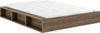 Karup Design Futonbett Bettgestell Ziggy Bed – FSC® Massivholz Futonbett, excl. Matratze, mit 6 offenen Fächern, Ablagefläche und minimalistischer Eleganz Bild 1