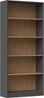 ibonto BÜCHERREGAL Laminierte HANDWERKLICHE EICHE Erhältlich in verschiedenen Größen (H 182 x T 30 x B 80 cm) Bild 5