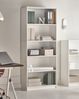 Bücherregal mit 5 Ebenen ZEHNA 197 cm Weiß Bild 3